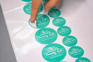 Printing stickers